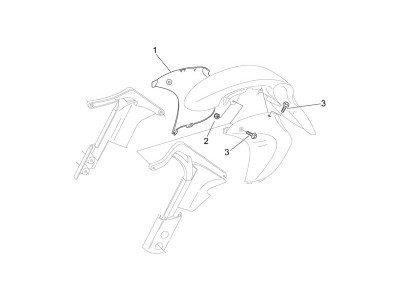 Αμάξωμα εμπρός - Προστατευτικό καλαμιών αρ